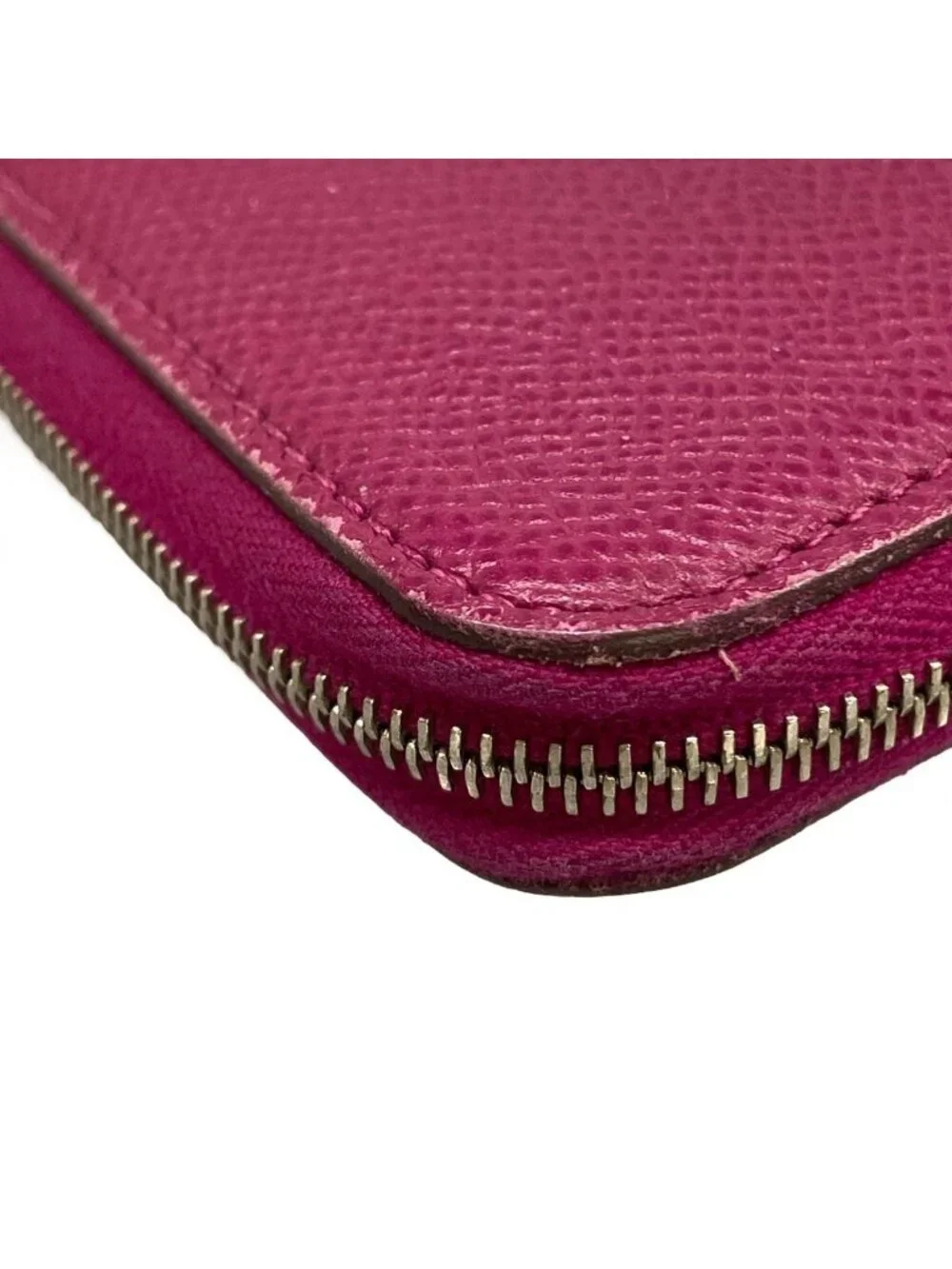 Hermes Wallet Azap Long Silk'In Purple